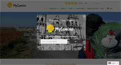Desktop Screenshot of mycaminodesantiago.com